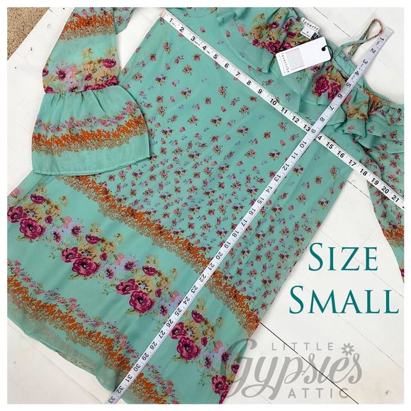 Love Richie Old Country Roses Farmhouse Dress - Picture 10 of 13